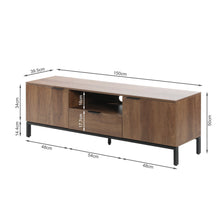 Load image into Gallery viewer, Ocala 1.5m Entertainment Unit - Walnut
