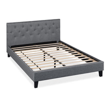 Load image into Gallery viewer, Blane Double Bed Frame - Dark Grey