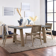 Load image into Gallery viewer, Tommie 1.8M Rectangular Dining Table - Cement + Oak