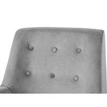 Load image into Gallery viewer, Mila Velvet Arm Chair - Grey