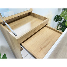 Load image into Gallery viewer, Harris 6 Drawer Tallboy with Mirror - Oak + White