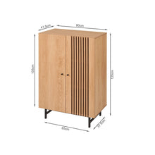 Load image into Gallery viewer, Tarkine 2 Door Cabinet - Oak
