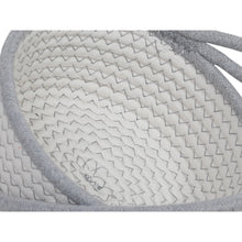 Load image into Gallery viewer, Cotton Rope Basket - Set of 2 - White + Grey