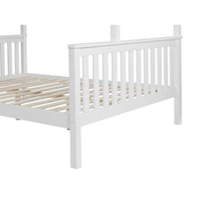 Load image into Gallery viewer, Dome Wooden Triple Bunk Bed - White
