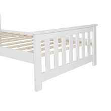 Load image into Gallery viewer, Hobson Single Wooden Trundle Bed Frame - White