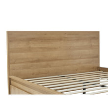 Load image into Gallery viewer, Harris King Bed Frame with Storage - Oak