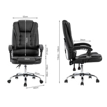 Load image into Gallery viewer, Carleen Massage Office Chair - Black