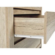 Load image into Gallery viewer, Borneo 5 Drawers Tallboy - Oak