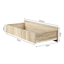 Load image into Gallery viewer, Borneo 5 Drawers Tallboy - Oak