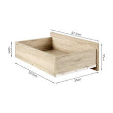 Load image into Gallery viewer, Borneo 6 Drawers Lowboy - Oak