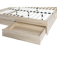 Load image into Gallery viewer, Borneo Queen Storage Bed - Oak