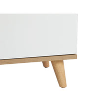 Load image into Gallery viewer, Hudson Wooden Slim Tallboy 6 Drawers - White
