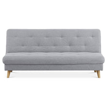 Load image into Gallery viewer, Camden 3 Seater Sofa Bed with Storage - Grey