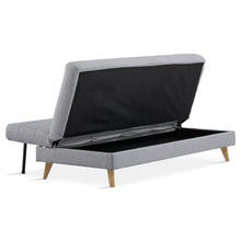 Load image into Gallery viewer, Camden 3 Seater Sofa Bed with Storage - Grey