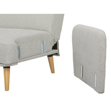 Load image into Gallery viewer, Silverton 3 Seater Sofa Bed - Light Grey