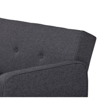 Load image into Gallery viewer, Jarrod 3 Seater Sofa Bed - Dark Grey