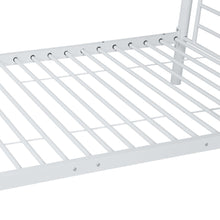 Load image into Gallery viewer, Owen Single Metal Bunk Bed Frame - White