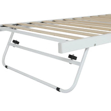 Load image into Gallery viewer, Hartz Single Metal Trundle Bed Frame - White
