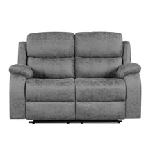 Load image into Gallery viewer, Wilson Manual 2 Seater Recliner Sofa - Grey
