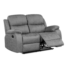 Load image into Gallery viewer, Wilson Manual 2 Seater Recliner Sofa - Grey