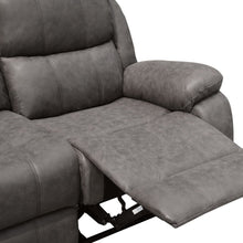 Load image into Gallery viewer, Wilson Manual 2 Seater Recliner Sofa - Brown