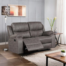 Load image into Gallery viewer, Wilson Manual 2 Seater Recliner Sofa - Brown