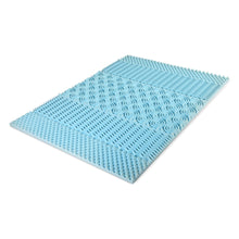 Load image into Gallery viewer, Zonelux 5 Zone Gel Memory Foam Mattress Topper - Super King