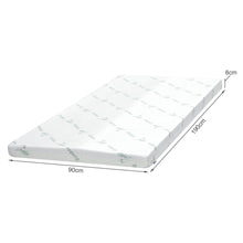 Load image into Gallery viewer, Dream Flip Dual Sided Memory Foam Mattress Topper - Single