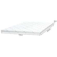 Load image into Gallery viewer, Dream Flip Dual Sided Memory Foam Mattress Topper - Queen