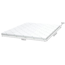 Load image into Gallery viewer, Dream Flip Dual Sided Memory Foam Mattress Topper - King