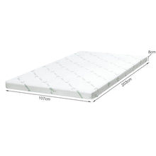 Load image into Gallery viewer, Comfort Plush Gel Memory Foam Mattress Topper - King Single