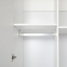 Load image into Gallery viewer, Tongass 2 Door Wardrobe with 3 Drawers - White