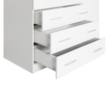 Load image into Gallery viewer, Tongass 3 Door Wardrobe with 3 Drawers - White