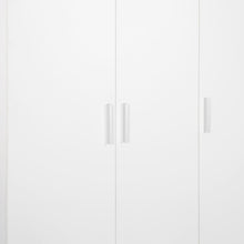 Load image into Gallery viewer, Tongass 3 Door Wardrobe with 3 Drawers - White
