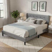 Load image into Gallery viewer, Sealy Queen Bed Frame - Light Grey