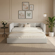 Load image into Gallery viewer, Joyce Single Trundle Bed Frame - Pearl