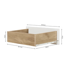 Load image into Gallery viewer, Alton Bedside Table - Natural + White