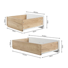 Load image into Gallery viewer, Alton Tallboy 6 Drawers - Natural + White
