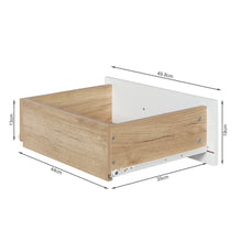 Load image into Gallery viewer, Alton Slim Tallboy 6 Drawers - Natural + White