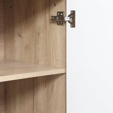 Load image into Gallery viewer, Alton Sideboard Buffet Table - Natural+White