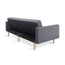 Load image into Gallery viewer, Cordova 3 Seater Sofa Bed - Dark Grey