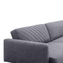 Load image into Gallery viewer, Cordova 3 Seater Sofa Bed - Dark Grey