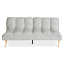 Load image into Gallery viewer, Barton 3 Seater Sofa Bed - Light Grey