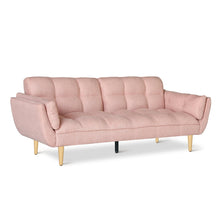 Load image into Gallery viewer, Dover 3 Seater Sofa Bed - Pink