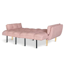 Load image into Gallery viewer, Dover 3 Seater Sofa Bed - Pink