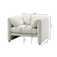 Load image into Gallery viewer, Marion Occasional Chair - Cream
