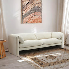 Load image into Gallery viewer, Marion 3 Seater Sofa - Cream