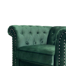 Load image into Gallery viewer, Chesley Velvet Occasional Chair - Green
