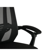 Load image into Gallery viewer, Melissa Office Chair with Footrest - Black