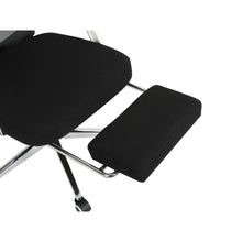 Load image into Gallery viewer, Melissa Office Chair with Footrest - Black + White
